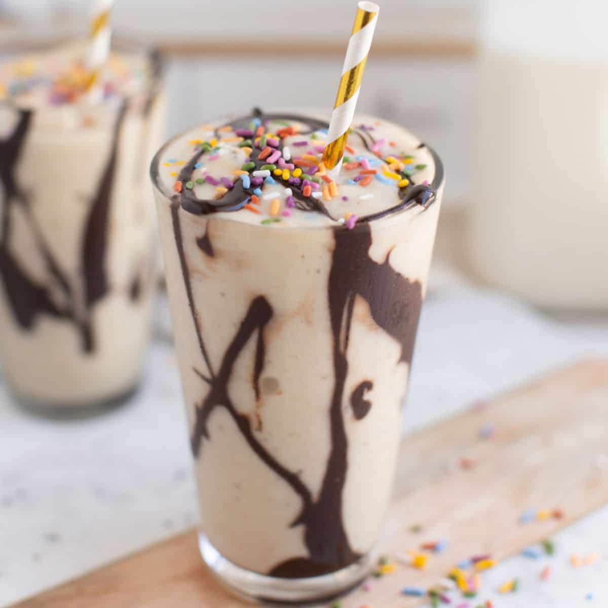 Banana Chocolate Milkshake